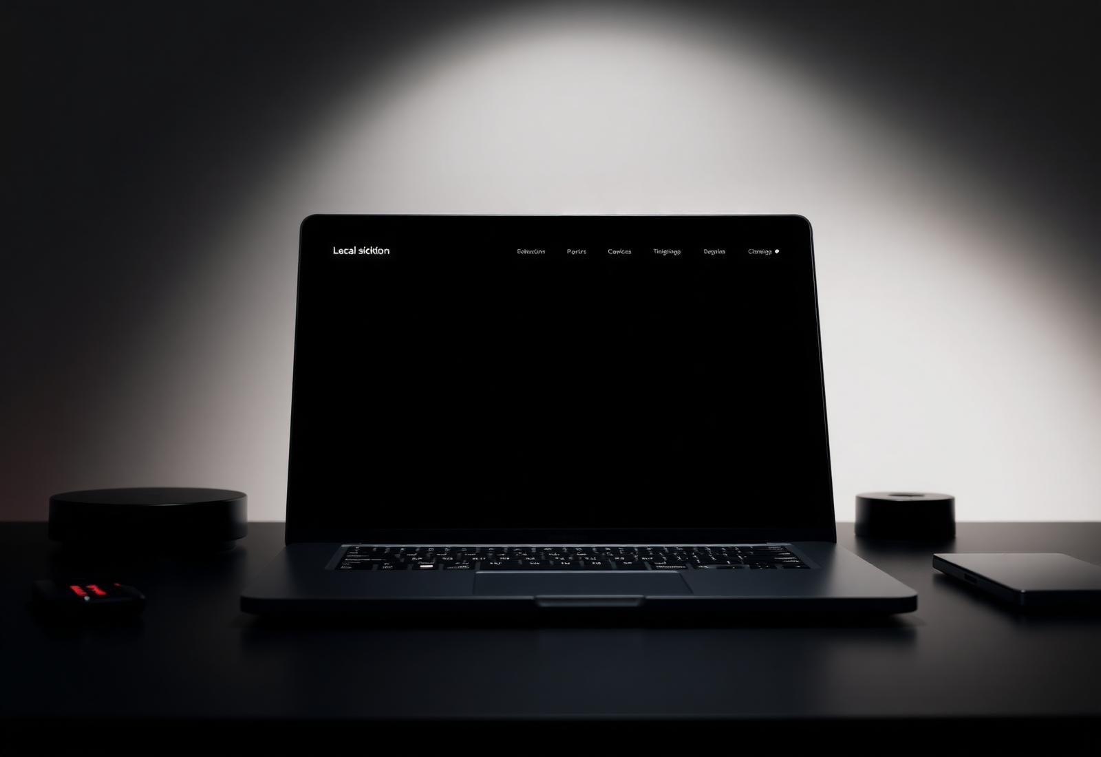 Website mockup